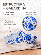Cargar imagen en el visor de la galería, Diadema rusa. Kokoshnik. Gzhel