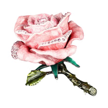 Cargar imagen en el visor de la galería, Caja-joyero «Rosa Escarlata»