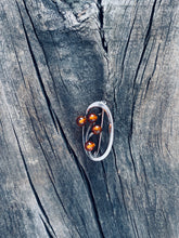 Cargar imagen en el visor de la galería, Broche de Ámbar y Plata