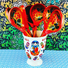 Cargar imagen en el visor de la galería, Cuchara de Madera "Khokhloma"