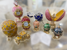 Cargar imagen en el visor de la galería, Huevo de Faberge. Reloj de Zariza