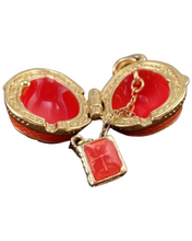 Cargar imagen en el visor de la galería, Dije Faberge con la Biblia.