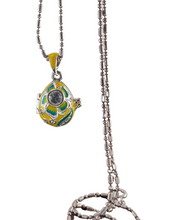 Cargar imagen en el visor de la galería, Dije Faberge. Color Amarillo