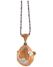 Cargar imagen en el visor de la galería, Dije Faberge. Color Naranja