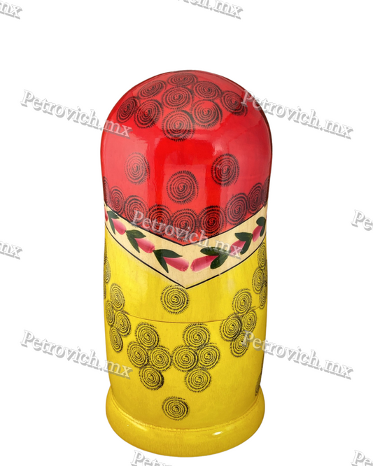 Matrioshka Semenovka con Ramo