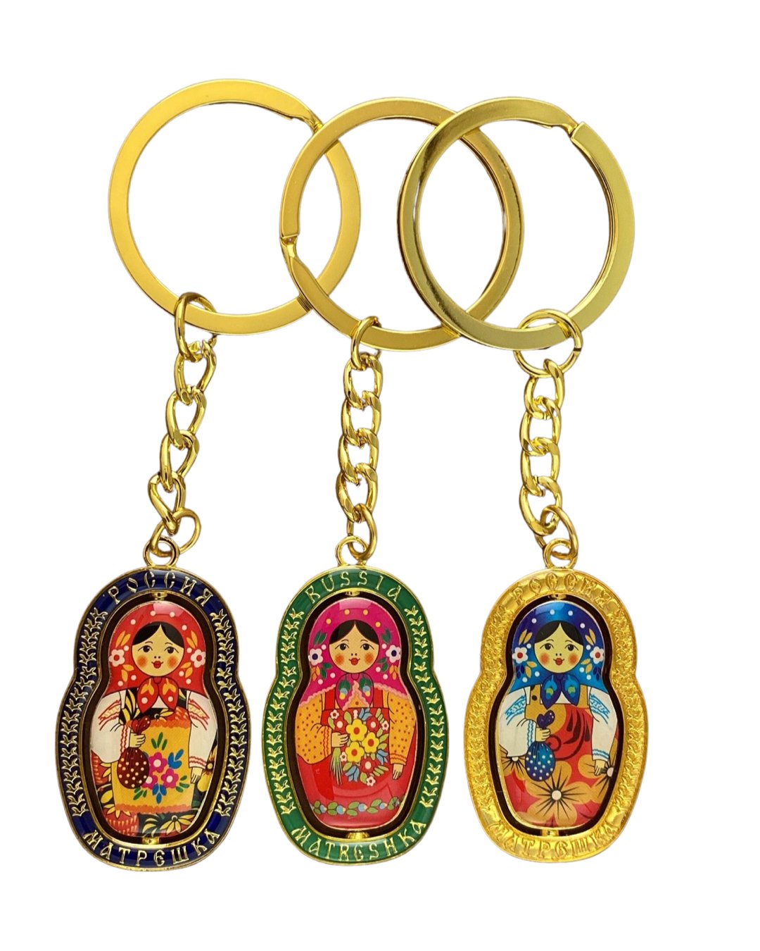 Llaveros de Matreshka