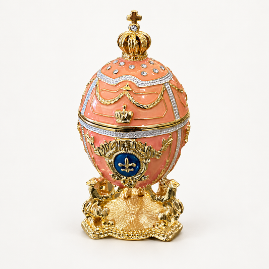 Huevo Fabergé Joyero con Corona. Poder de Zar