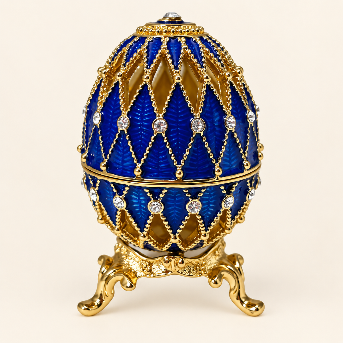 Huevo Imperial Fabergé con Reloj