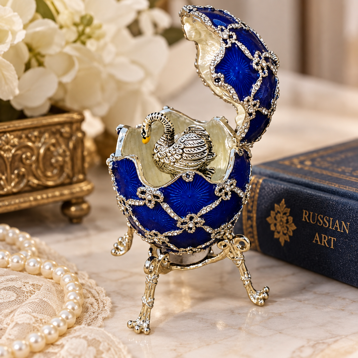 Huevo Fabergé «Cisne en la cáscara»