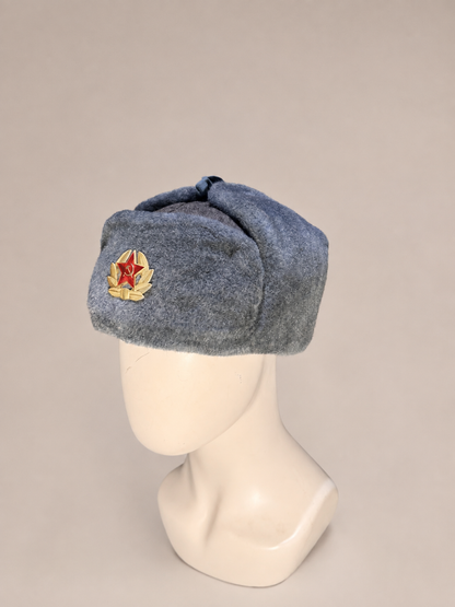 Gorro Ruso Soviético Original de Lana – Ushanka de la URSS