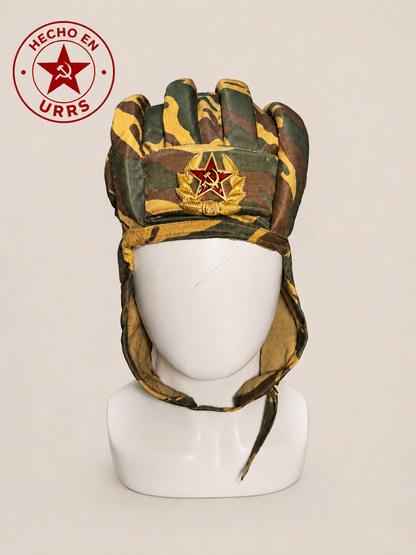 Gorro Soviético de Tanquista Original – Casco Acolchado de la URSS