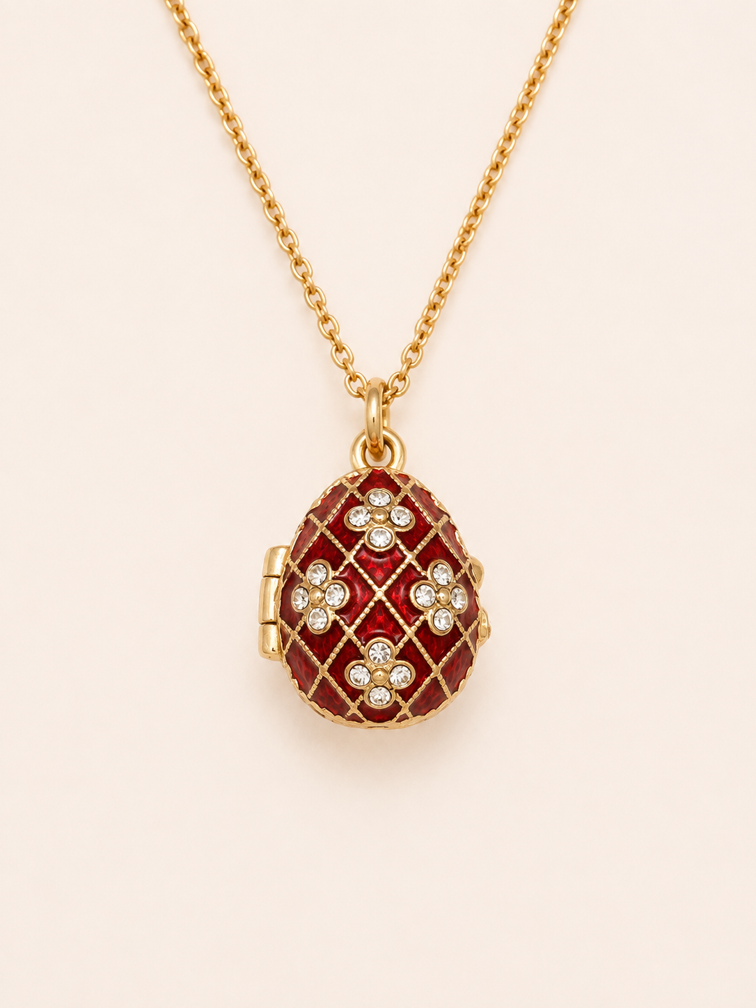 Dije Huevo Fabergé Rojo