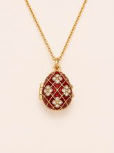 Cargar imagen en el visor de la galería, Dije Huevo Fabergé Rojo
