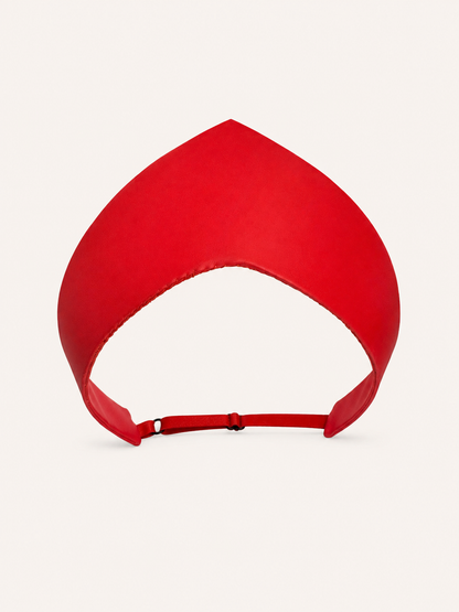 Diadema rusa. Kokoshnik. Color Rojo