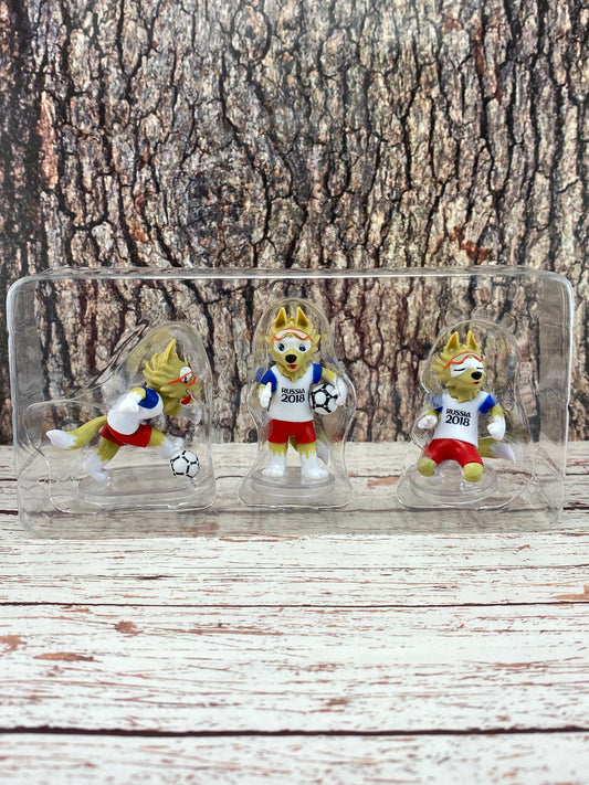 Colección de FIFA 2018 Zabivaka 3 Muñecas