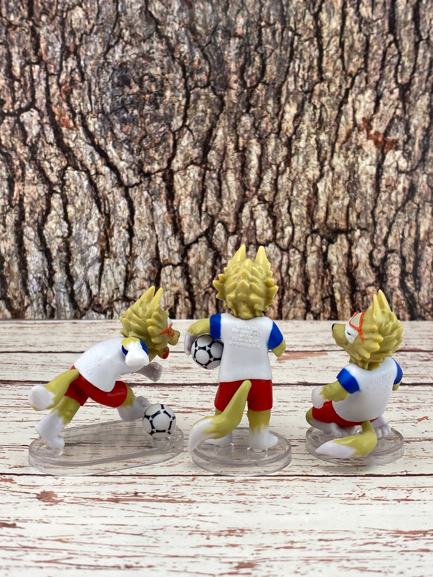 Colección de FIFA 2018 Zabivaka 3 Muñecas