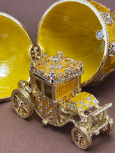 Cargar imagen en el visor de la galería, Huevo de Faberge. Carreta Imperial
