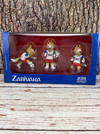 Colección de FIFA 2018 Zabivaka 3 Muñecas