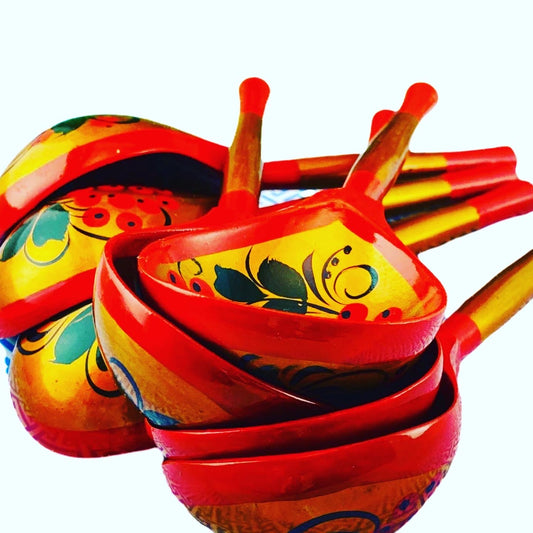 Cuchara de Madera "Khokhloma"