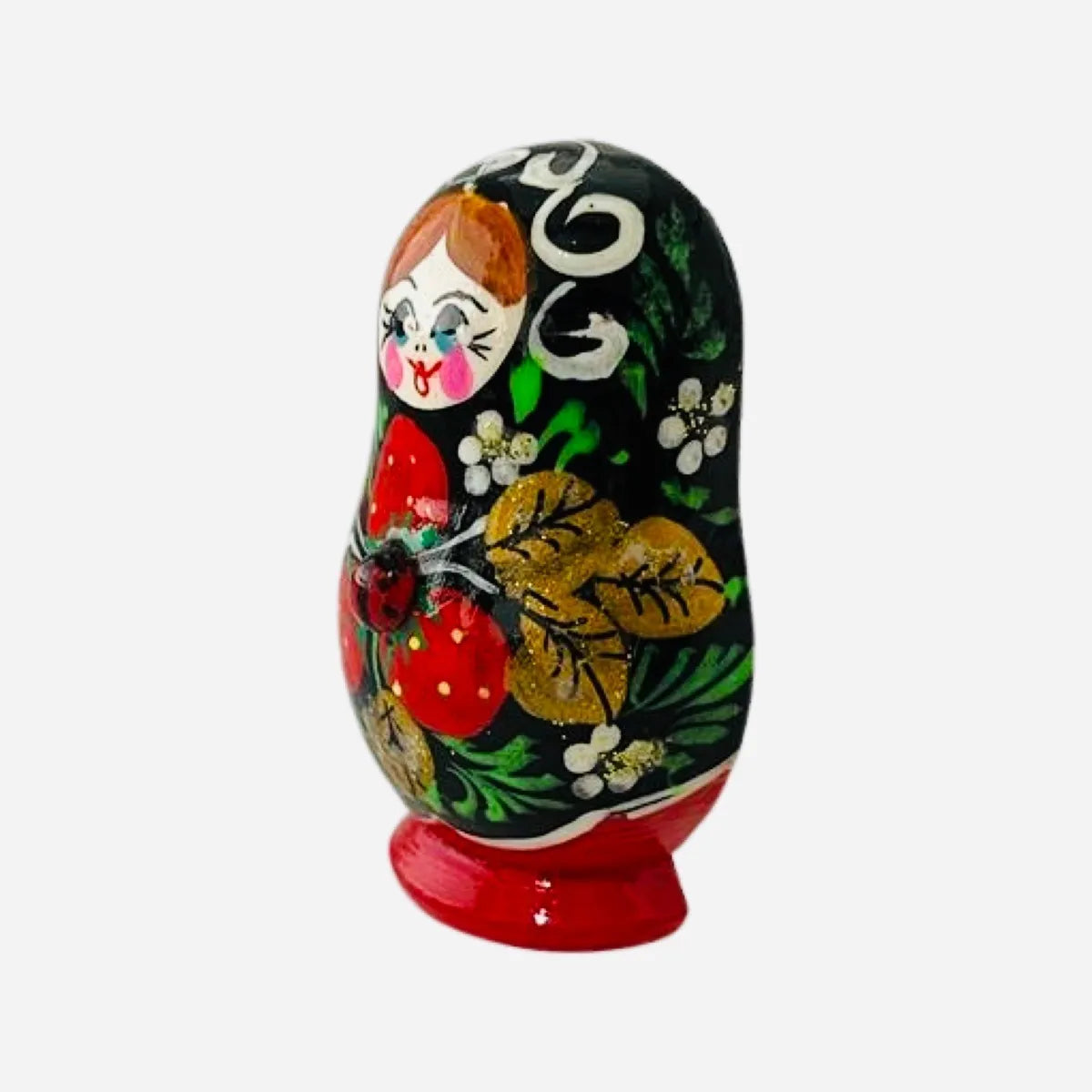 Iman Refri Matrioshka Catarina Rusia, Pintada A Mano, Madera