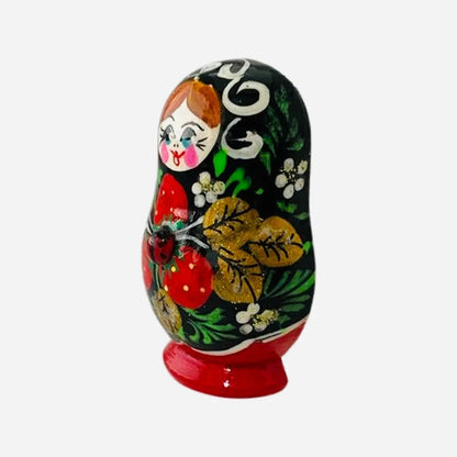 Iman Refri Matrioshka Catarina Rusia, Pintada A Mano, Madera