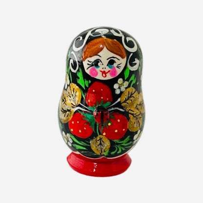 Iman Refri Matrioshka Catarina Rusia, Pintada A Mano, Madera