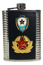 Cargar imagen en el visor de la galería, Licorera Acero Inoxidable De Colección, Ejército Ruso. Rusia
