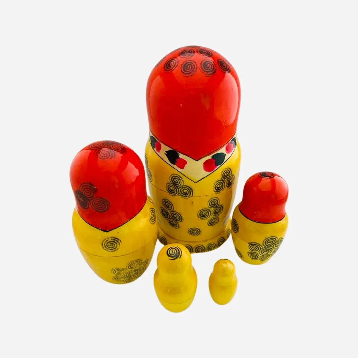 Matrioshka Rusa Tradicional de Semiónov – 5 piezas – 18 cm