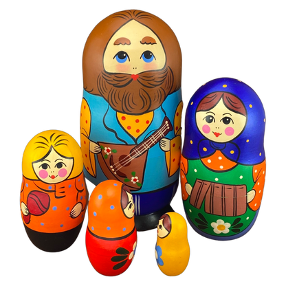 Matrioshka "Familia musical"