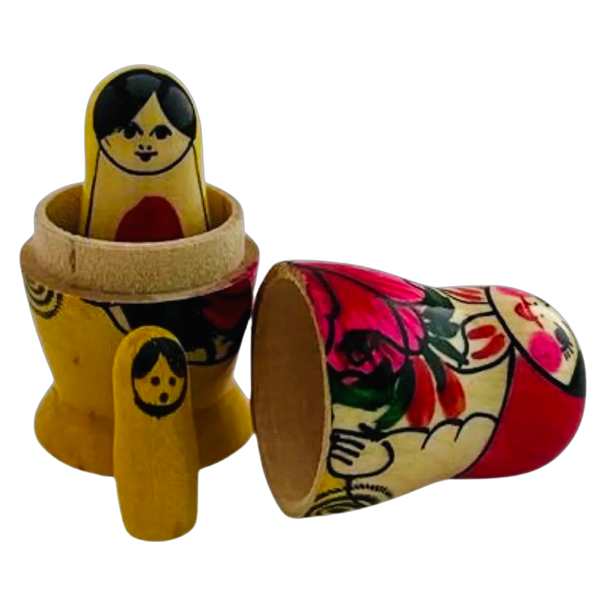 Mini Matrioshka Rusa de Semiónov