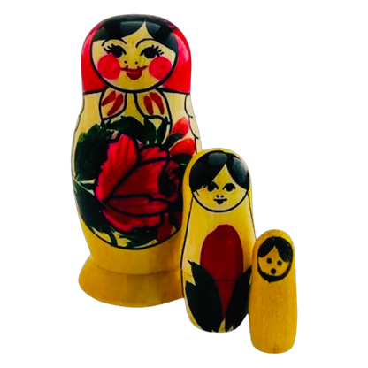 Mini Matrioshka Rusa de Semiónov