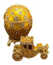 Cargar imagen en el visor de la galería, Huevo de Faberge. Carreta Imperial
