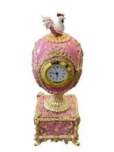 Cargar imagen en el visor de la galería, Huevo de Faberge. Reloj de Zariza
