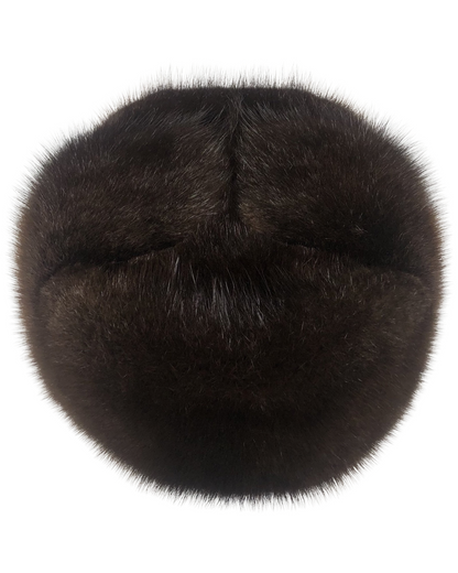 Gorro Soviético de Ondatra Natural