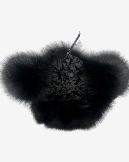 Gorro de piel de zorro ártico