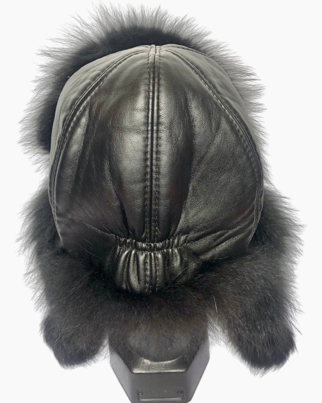 Gorro de piel de zorro ártico