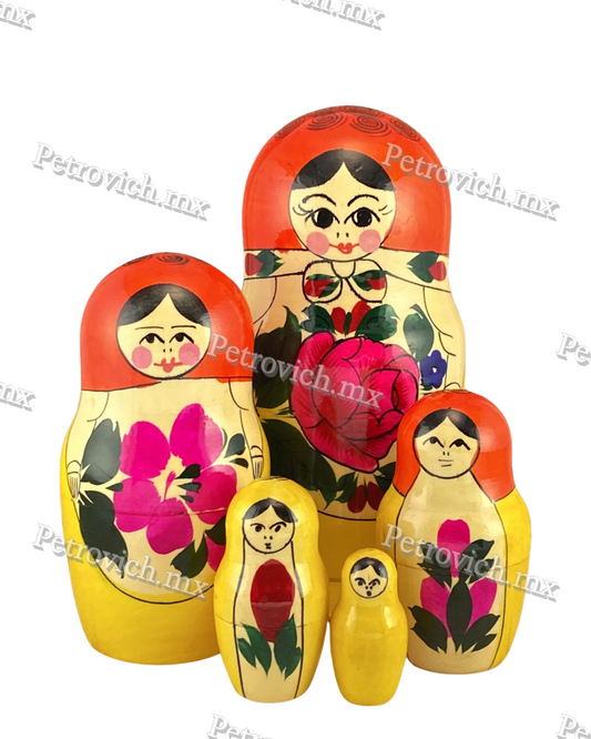 Matrioshka Semenovka "Rosa"