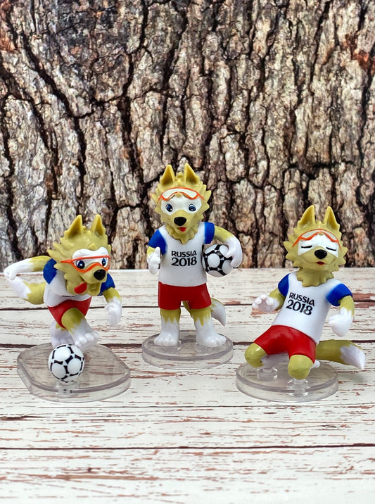 Colección de FIFA 2018 Zabivaka 3 Muñecas
